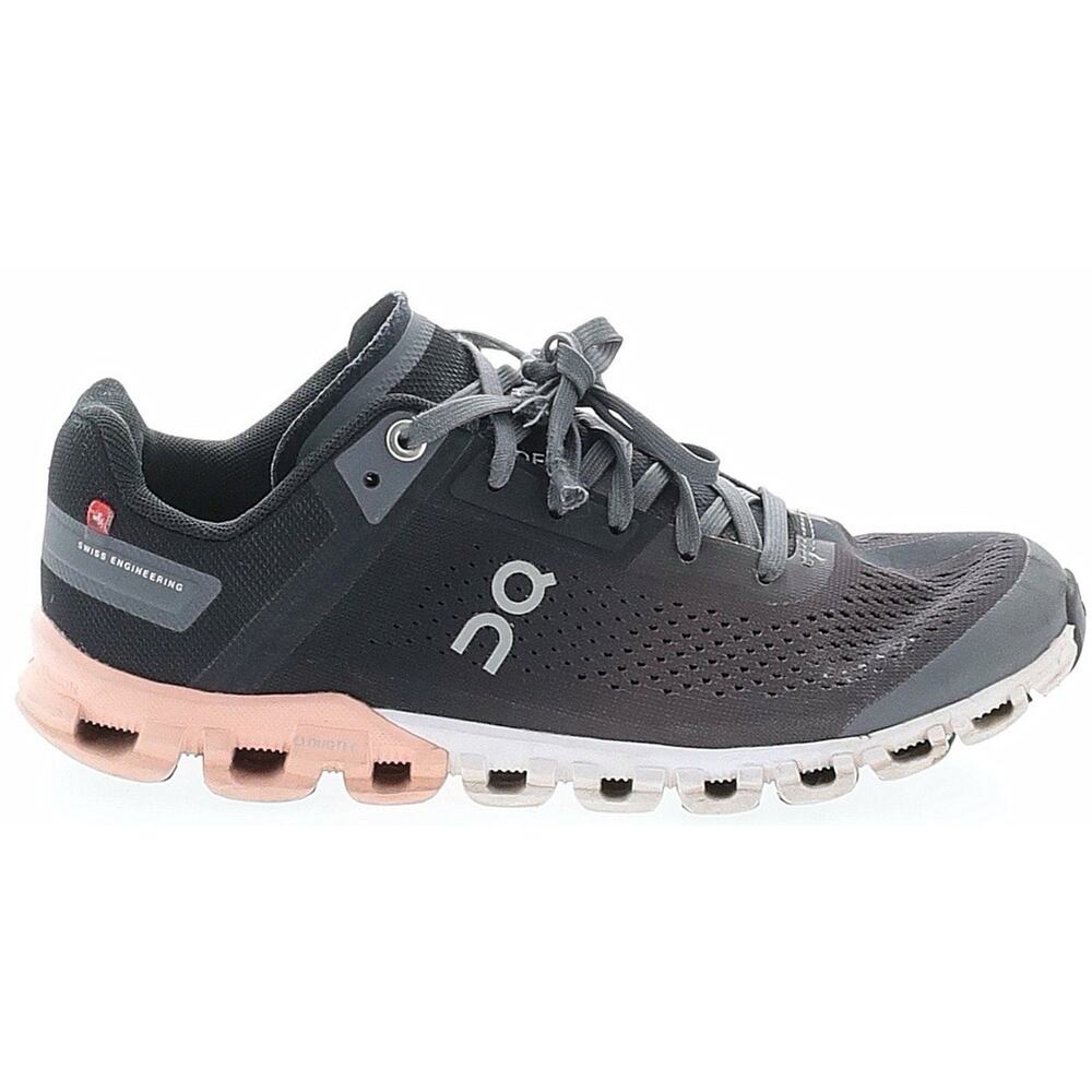 On Cloud X 3 Women Size 8 Gray Pink White Running Training Shoe Sneakers - Picture 4 of 5